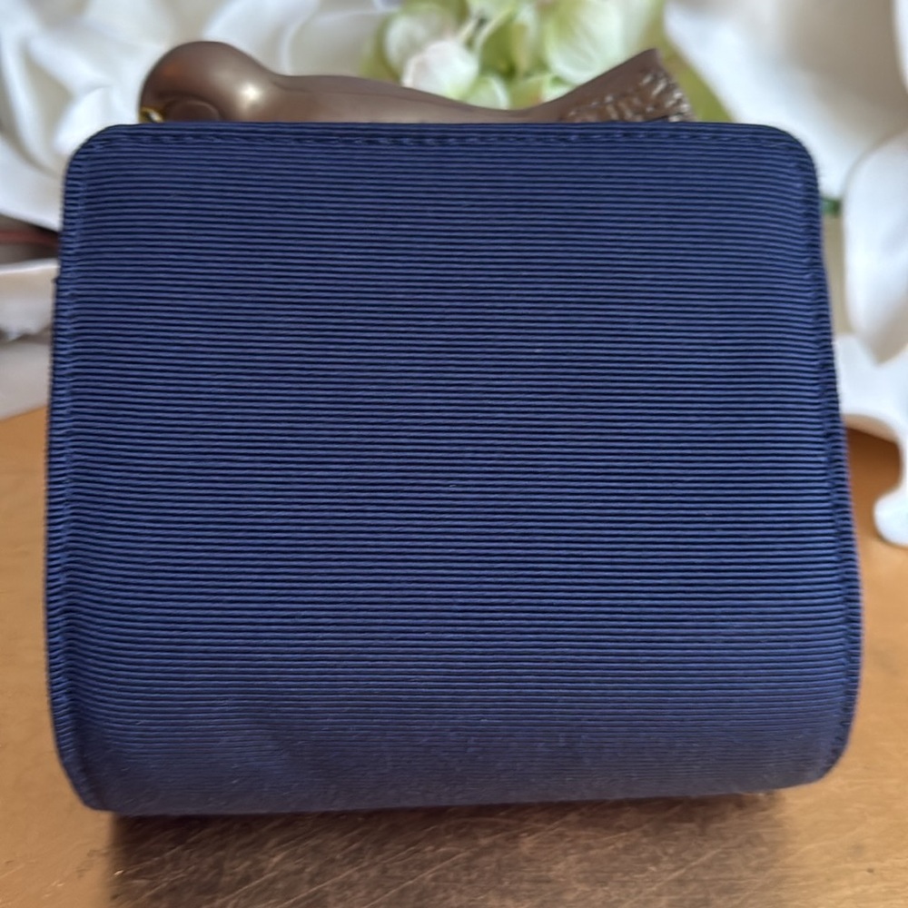 NWOT! Christian Dior Parfums Trousse de Toilette Clutch Bag in Navy - Picture 5 of 11